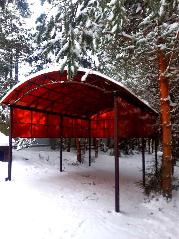 Хай-тек автонавес из поликарбоната для машин